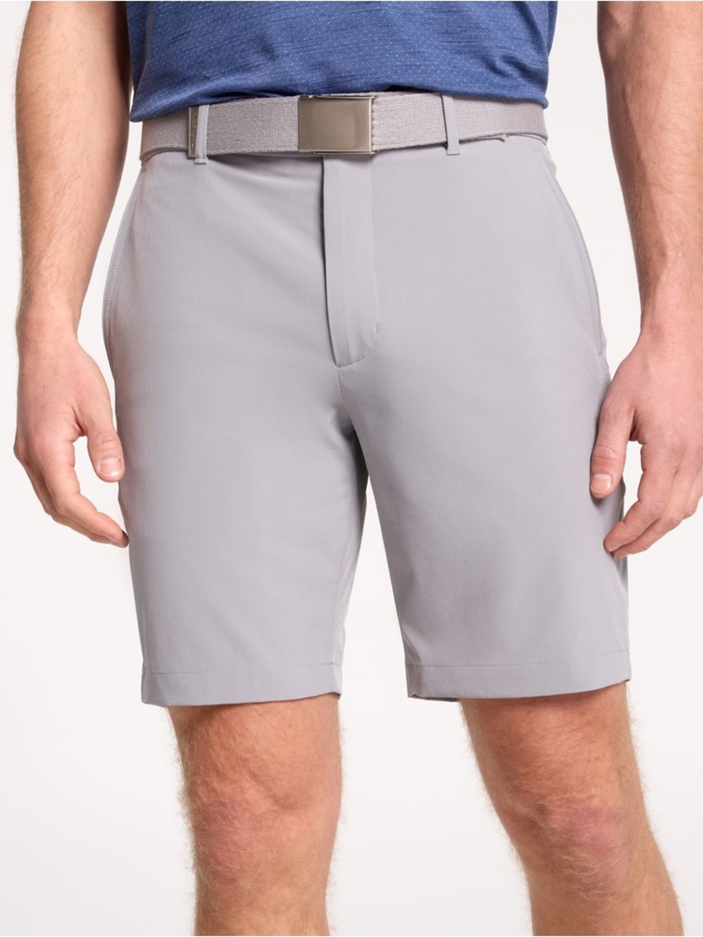 Walter Hagen Gray Performance Hybrid Shorts